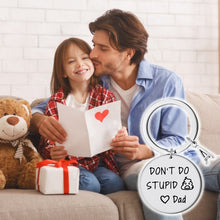 Indlæs billede til gallerivisning "Don't Do Stupid 💩 "Personlig Nøglering