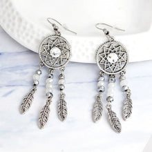 Indlæs billede til gallerivisning Drømmefanger krystaløreringe