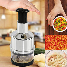 Indlæs billede til gallerivisning Hvidløgshakker i rustfrit stål