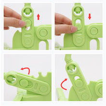 Indlæs billede til gallerivisning Foldbar vægmonteret tøjbøjle