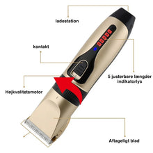 Indlæs billede til gallerivisning Professionelt dyrehårtrimmersæt