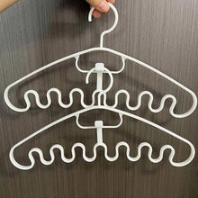 Indlæs billede til gallerivisning Stabelbar bøjle med bølgemønster (10 stk)