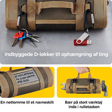 Indlæs billede til gallerivisning Rulletaske til værktøjsopbevaring