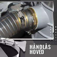 Indlæs billede til gallerivisning Håndskruede trykringe i rustfrit stål