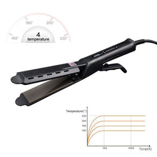 Indlæs billede til gallerivisning Keramisk turmalin ionisk fladjern Hår glattejern