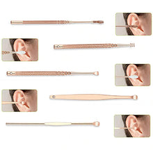 Indlæs billede til gallerivisning Øreplukkersæt i rustfrit stål (6 stk)