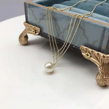 Indlæs billede til gallerivisning Luksus Flettet Perlehalskæde