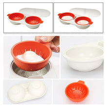 Indlæs billede til gallerivisning Bærbar æggekoger til mikroovn