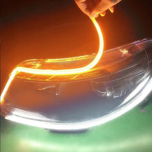 Indlæs billede til gallerivisning Fleksibel DRL LED flydende lysstrimmel til dag- og natkørsel (Ingen adskillelse nødvendig)