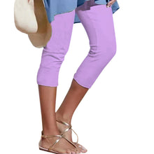 Indlæs billede til gallerivisning Ensfarvede afslappede leggings til kvinder