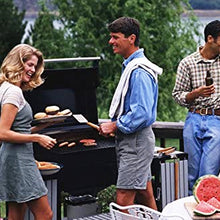 Indlæs billede til gallerivisning Rullende grillredskab til pølser