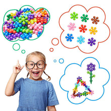 Indlæs billede til gallerivisning Sammenhængende solide byggeklodser af plast