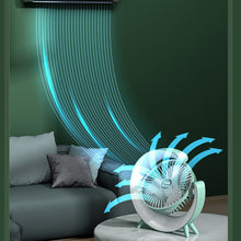 Indlæs billede til gallerivisning Lydløs USB ventilator til kontor og soveværelse