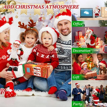 Indlæs billede til gallerivisning Bevægelig Julemandsdukke