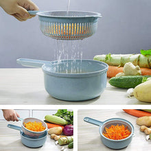 Indlæs billede til gallerivisning 9 i 1 multifunktionel grøntsagsskæremaskine