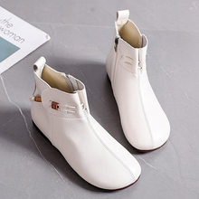 Indlæs billede til gallerivisning Bløde firkantede støvler i retrostil