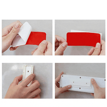 Indlæs billede til gallerivisning Selvklæbende, borefri stikdåseholder