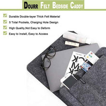 Indlæs billede til gallerivisning Opbevaringstaske af filt til sofaen ved sengen