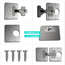 Indlæs billede til gallerivisning Reparationsstykke til hængselsideplade