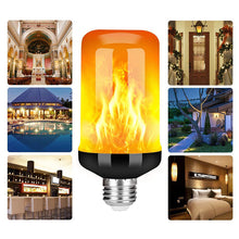 Indlæs billede til gallerivisning LED lyspære med flammeeffekt