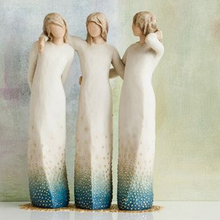 Indlæs billede til gallerivisning Ved min side, håndmalet kunstdekoration