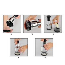 Indlæs billede til gallerivisning Hvidløgshakker i rustfrit stål