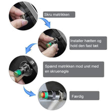 Indlæs billede til gallerivisning Dæktryk indikator-ventil stamceller hætter(4 stk)