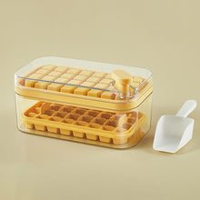 Indlæs billede til gallerivisning Isterningebakke i silikone m/ opbevaringsboks