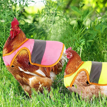Indlæs billede til gallerivisning Justerbar reflekterende selevest til høns