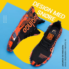 Indlæs billede til gallerivisning Ventilerende sneakers med beskyttende tåkappe i stål