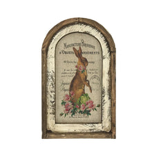 Indlæs billede til gallerivisning Kanin væg kunst Rustik bondegård indretning