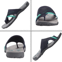 Indlæs billede til gallerivisning Åndbare sandaler af net- og læderstof