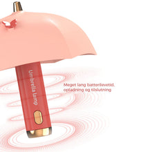 Indlæs billede til gallerivisning Mini paraplyformet natlampe med USB genopladeligt batteri