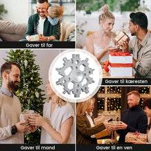 Indlæs billede til gallerivisning Multifunktionelt snefnugsformet Lommeværktøj