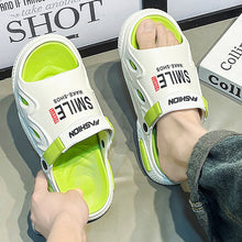 Indlæs billede til gallerivisning Afslappede sandaler med tyk skridsikker sål