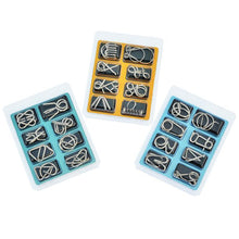 Indlæs billede til gallerivisning Puslespilsringe i metal