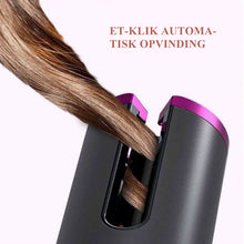 Indlæs billede til gallerivisning Wireless Auto Rotation Curling Iron