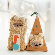 Indlæs billede til gallerivisning Julegave - Søde plyssokker