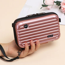 Indlæs billede til gallerivisning Mini Suitcase Crossbody Bag