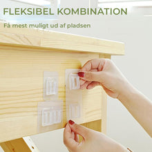 Indlæs billede til gallerivisning Dobbeltsidede selvklæbende vægkroge