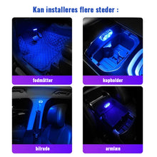 Indlæs billede til gallerivisning LED stemningslys til bilen med sensitiv touchfunktion
