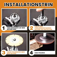 Indlæs billede til gallerivisning Vinkelsliber forlænger forbindelsesstang