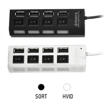Indlæs billede til gallerivisning USB-hub med flere porte og høj hastighed