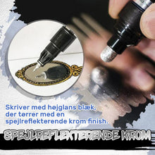 Indlæs billede til gallerivisning Sølvfarvet tusch