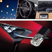 Indlæs billede til gallerivisning Dobbelt-leder stik med låsespænde