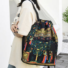 Indlæs billede til gallerivisning Foldbar sportsrygsæk med stor kapacitet og snørelukning