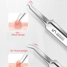 Indlæs billede til gallerivisning Professionelt pincetsæt til fjernelse af hudorme