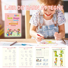 Indlæs billede til gallerivisning Magisk øvelseskopibog