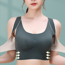 Indlæs billede til gallerivisning Vest BH med knap foran