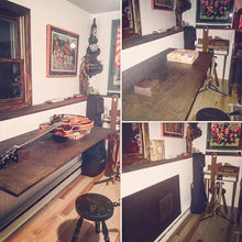 Indlæs billede til gallerivisning Foldbart trekantet skillevægsbeslag